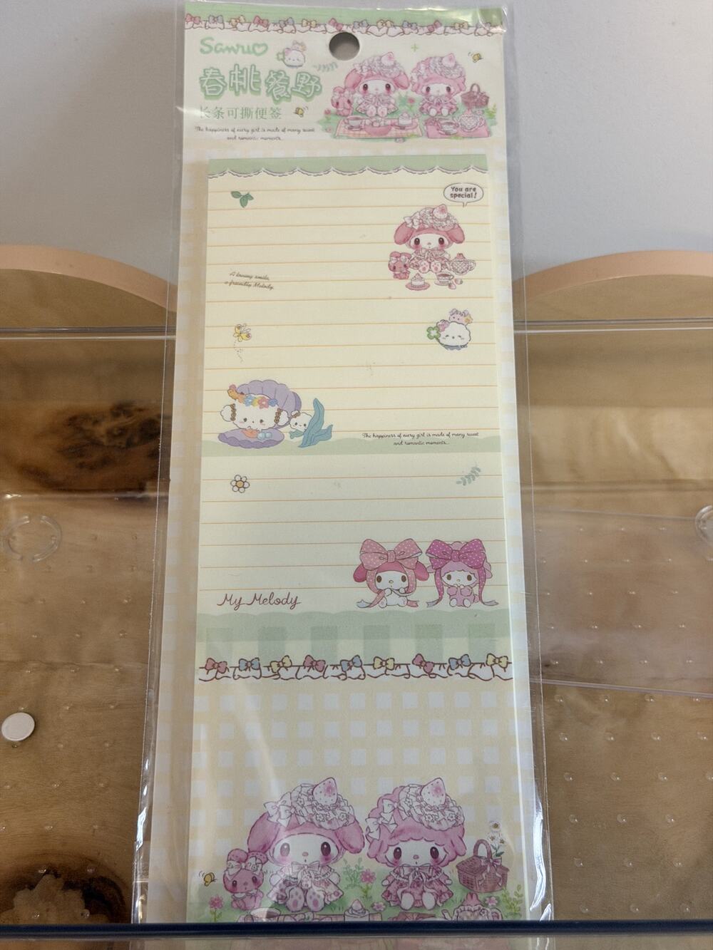 #MEL-019 Melody Long Notepad Perforated